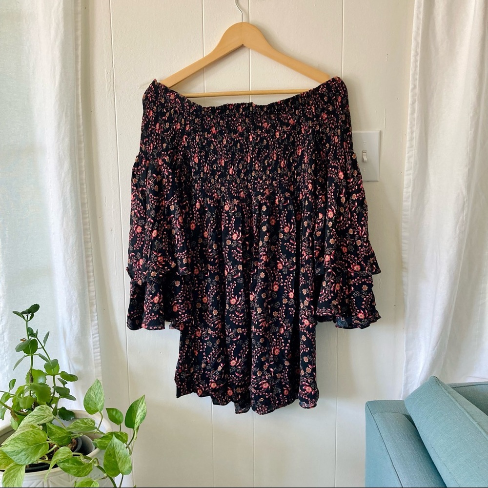 CJLA | bell sleeve tunic/dress